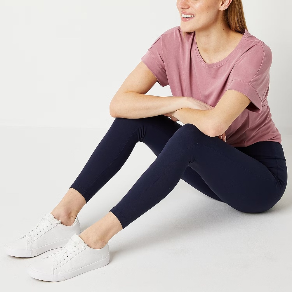 Stylus Navy platoon XS legging-Midrise, NWT